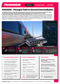 RAR4000 Remote Access Flyer