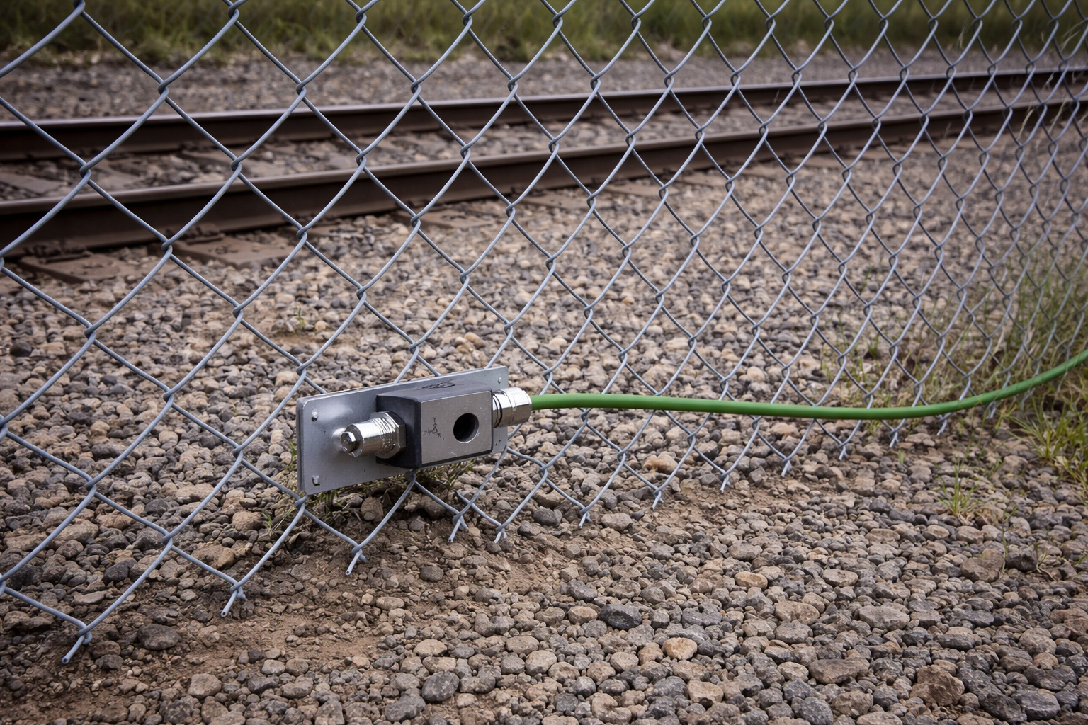 Technicians in safety gear inspecting train components with a tablet, while an advanced user interface displays real-time diagnostic data and system flow for predictive maintenance.